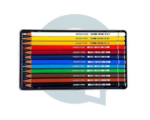 Карандаши ретушь STABILO Original, 12 шт